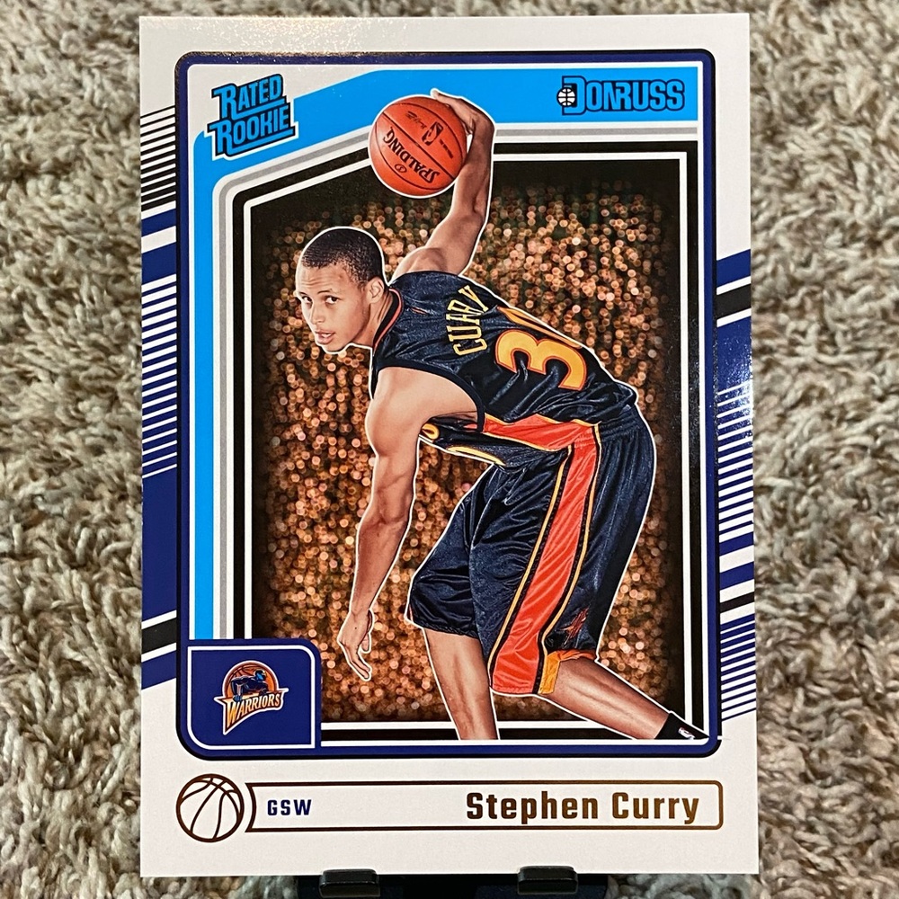2024-25 STEPHEN CURRY Rated Rookie Donruss Topper Oversized Basketball Card #6
